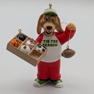 Hallmark Keepsake Fun-tastic Season 1996, Vintage Sports Fan Christmas Ornament